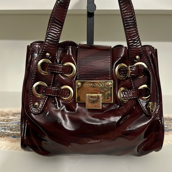 🔥Jimmy Choo Patent Leather Handbag🔥 - Picture 3 of 15